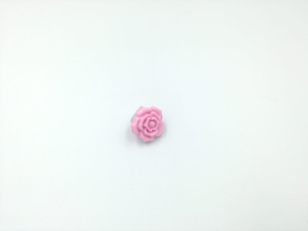 ydcreations handmade glossy pink rose flower boutonniere